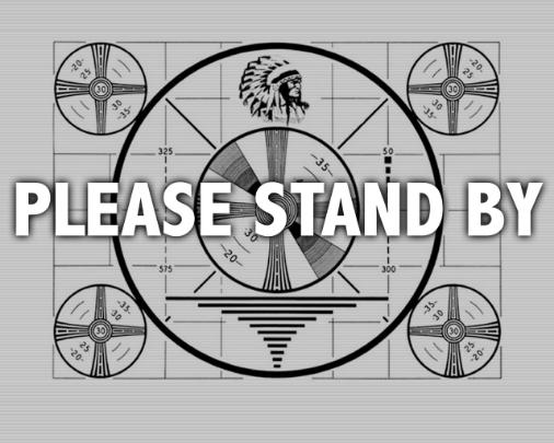 Retro TV test pattern.