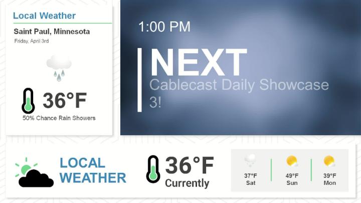 Thumbnail image for Cablecast Daily Showcase 3!