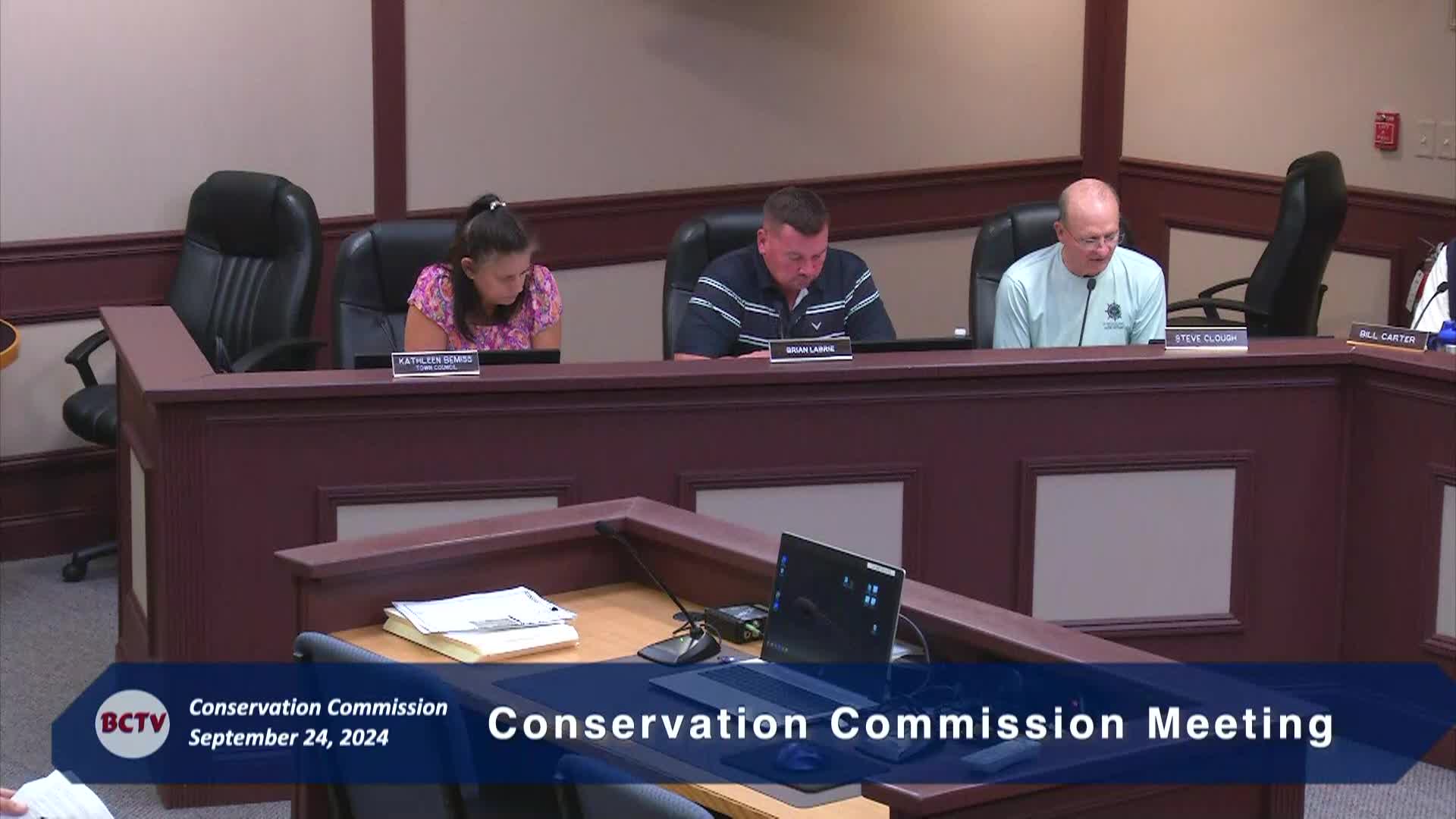 Thumbnail image for 16123-1 Conservation Commission Meeting Tuesday September 24 2024